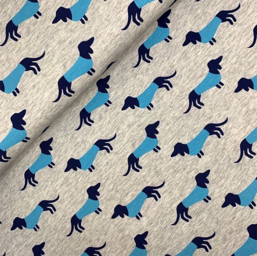 Bio Jersey - Wienerdog - Col. 03 - Darling Things - Hamburger Liebe - Albstoffe