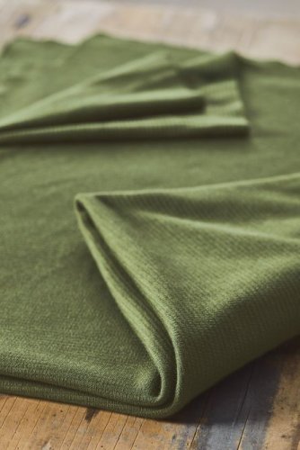 Bio Strick - Woolen Ottoman - olive green - Mind the Maker
