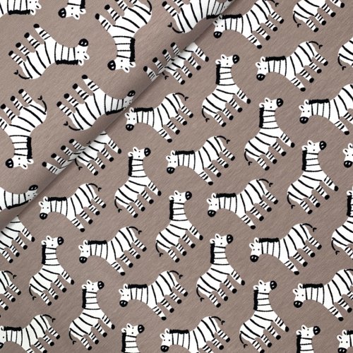 Bio Jersey - Zebra - beige