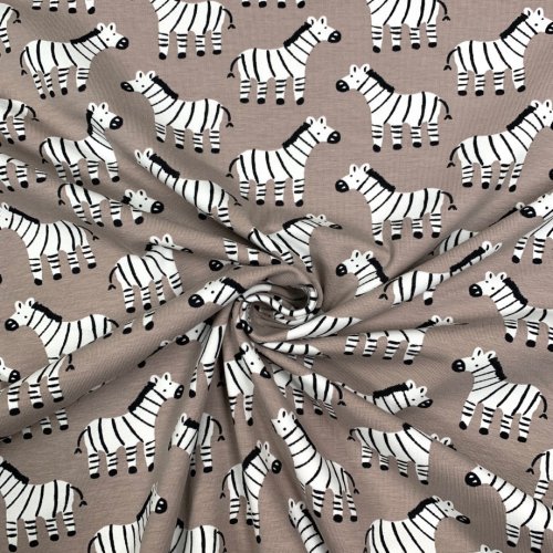 Bio Jersey - Zebra - beige