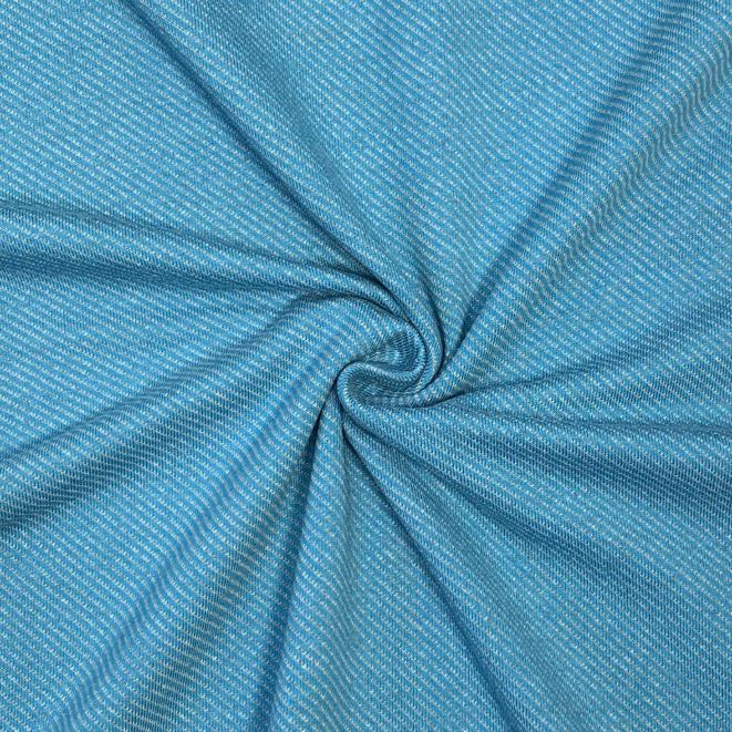 grau/blau Jacquard Jersey Swafing - diagonal - Streifen Serge - - LIDANI -
