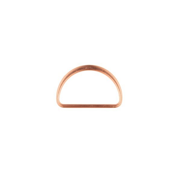D-Ring - rosegold - 40 mm