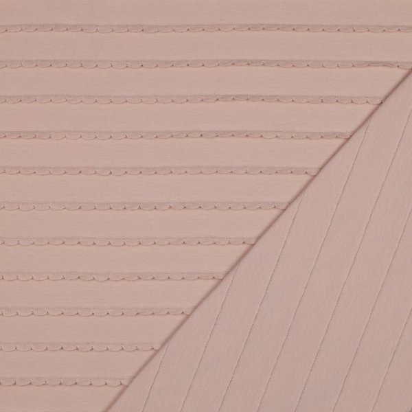 Jersey - Ruffles - nude