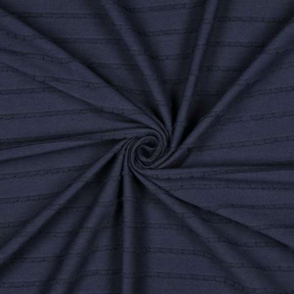 Jersey - Ruffles - navy