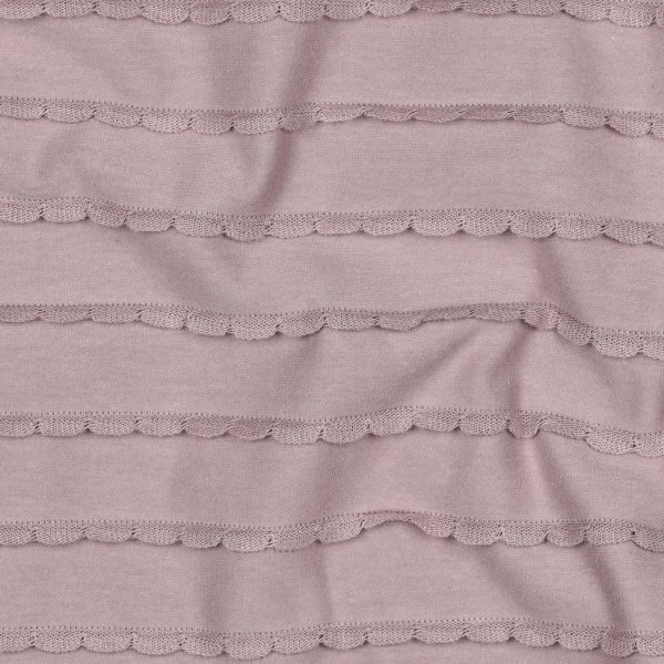 Jersey - Ruffles - mauve