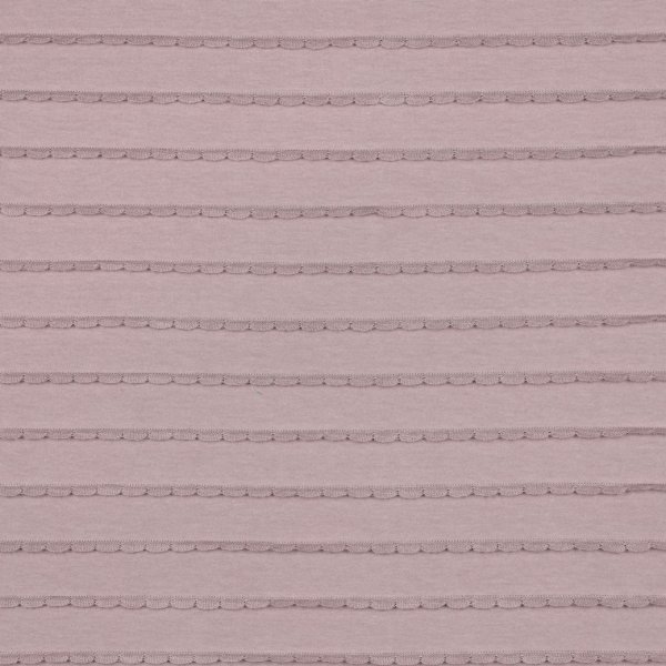 Jersey - Ruffles - mauve