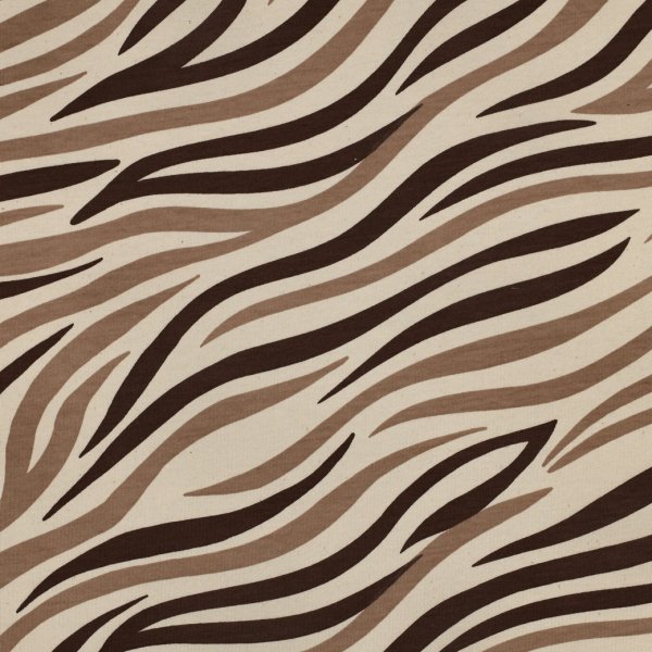 Sweat - Zadok Zebra - braun/ecru/beige
