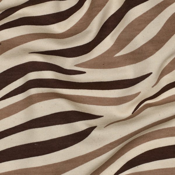 Sweat - Zadok Zebra - braun/ecru/beige