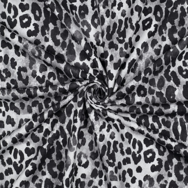 Sweat - brushed - Nuri Leo - grau