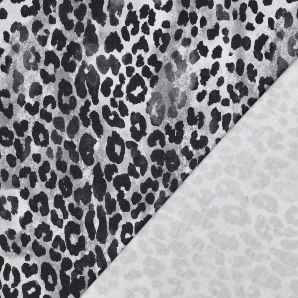 Sweat - brushed - Nuri Leo - grau