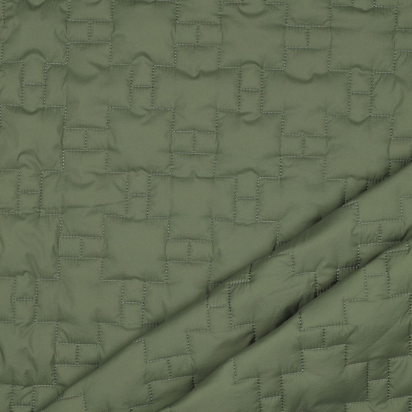 RESTSTÜCK 0,30m !!! - Jackenstepper - Graphic - green