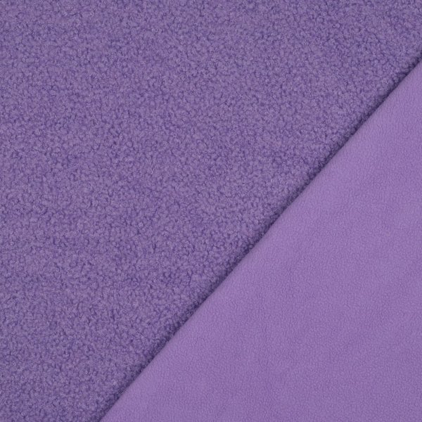 Double Sided - Teddy Fleece - lilac