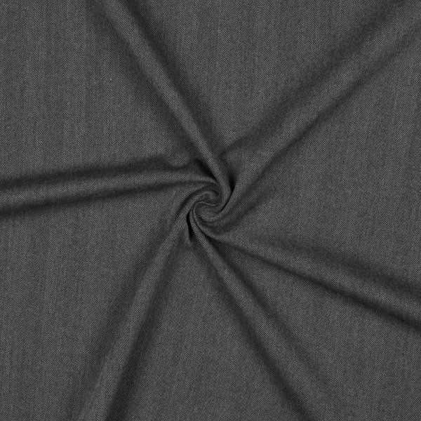 Hosenstoff - Big Herringbone - grey