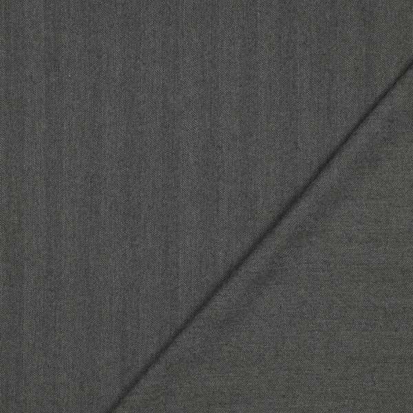 Hosenstoff - Big Herringbone - grey