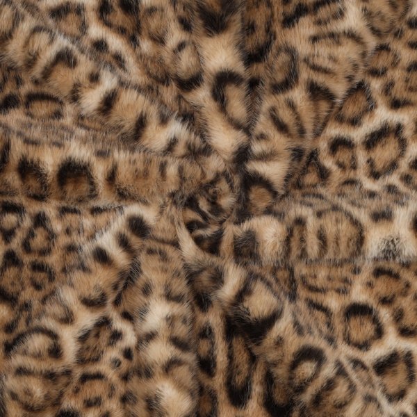 Fellimitat - Shira Leopard - beige/schwarz