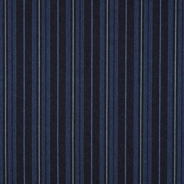 Denim - Thade Stripes - indigo blau