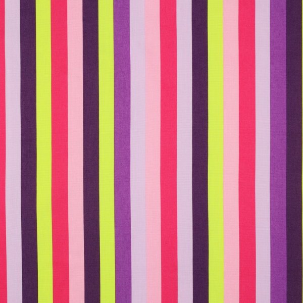 Feine Baumwolle Popeline - Summer Stripe - purple - Nerida Hansen