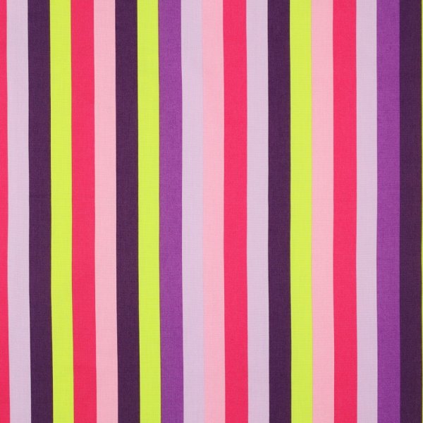 Feine Baumwolle Popeline - Summer Stripe - purple - Nerida Hansen