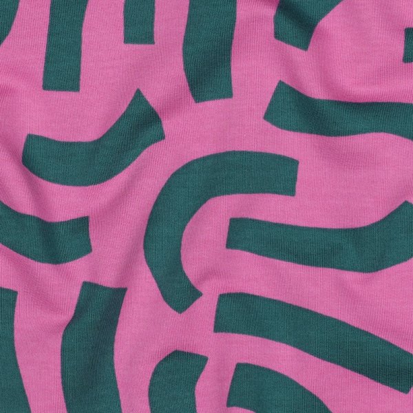French Terry - Playful - pink - Nerida Hansen