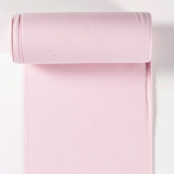 RESTSTÜCK 0,20m !!! - Schlauchbündchen - uni - rosa