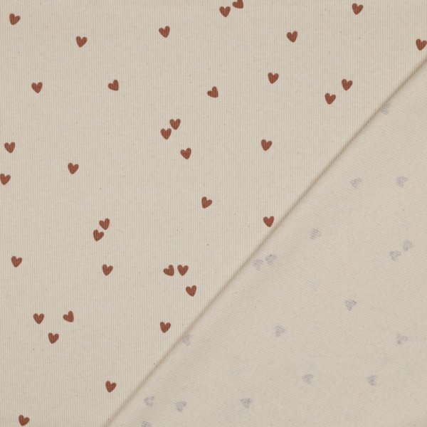 Rib Jersey - Sweathearts - beige