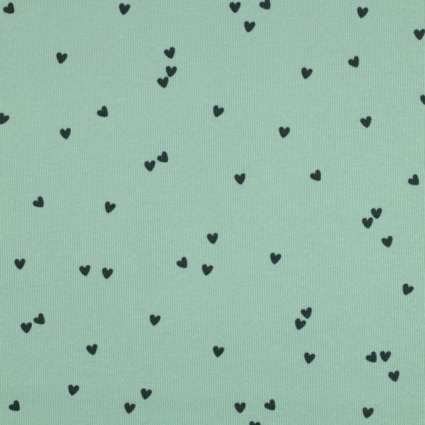 Rib Jersey - Sweathearts - mint