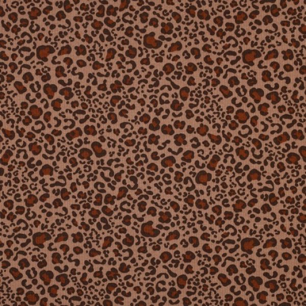 Rib Jersey - Roxy Leo - caramel/braun