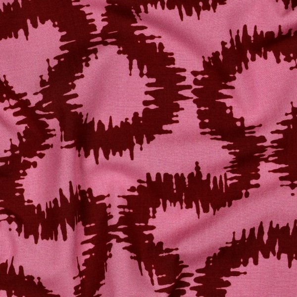 Viskose Stretch - Rhett - rosa/rot