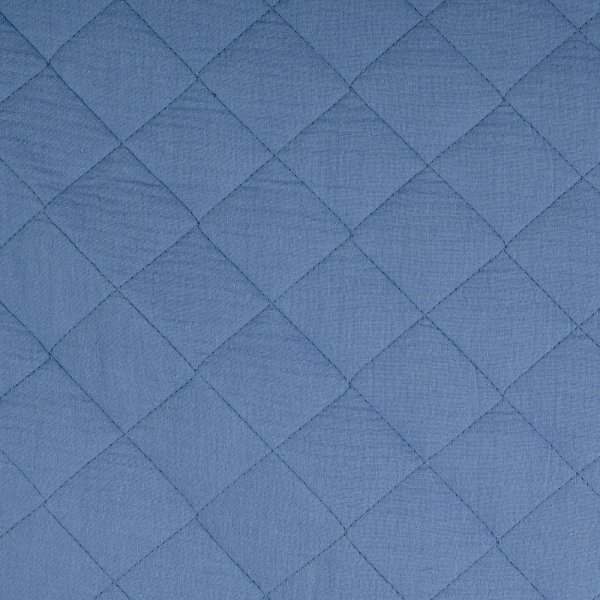 Musselin - Stepper - Big - uni - blau