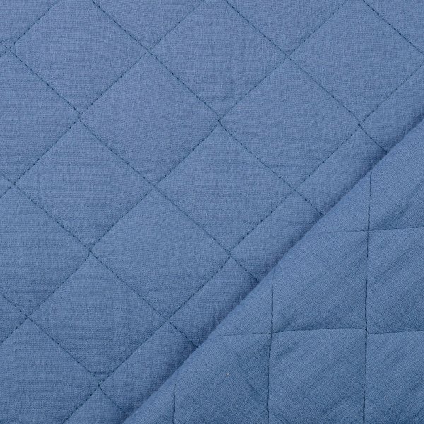 Musselin - Stepper - Big - uni - blau