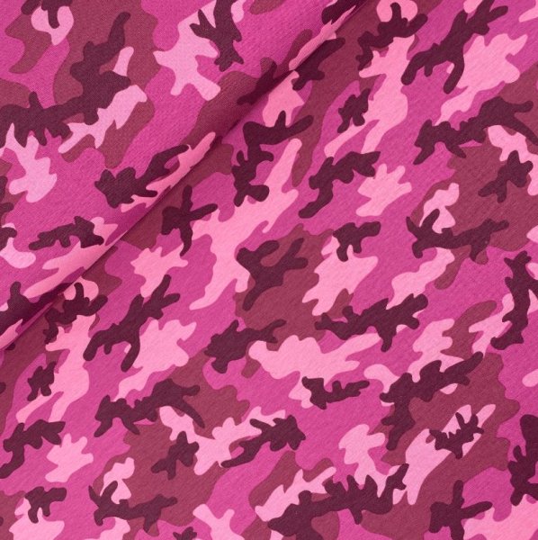 Jersey - Camouflage - rosa