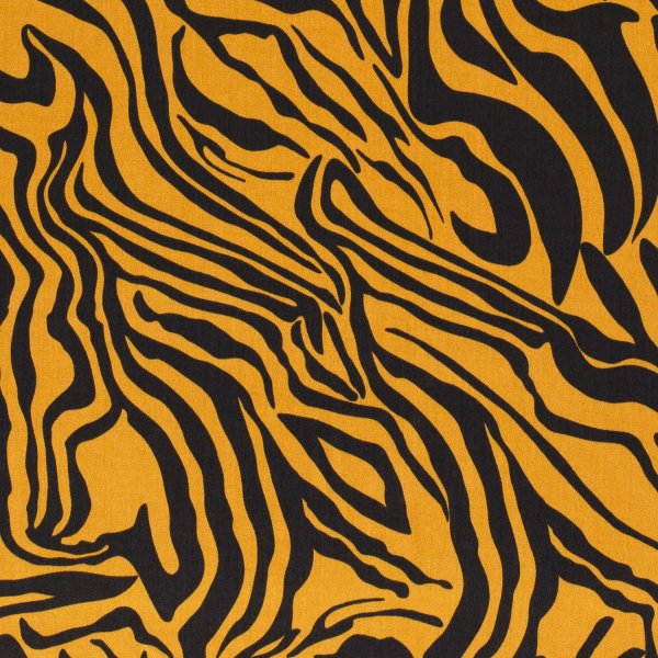 RESTSTÜCK 1,70m !!! - Lyocell - Zebra - senf