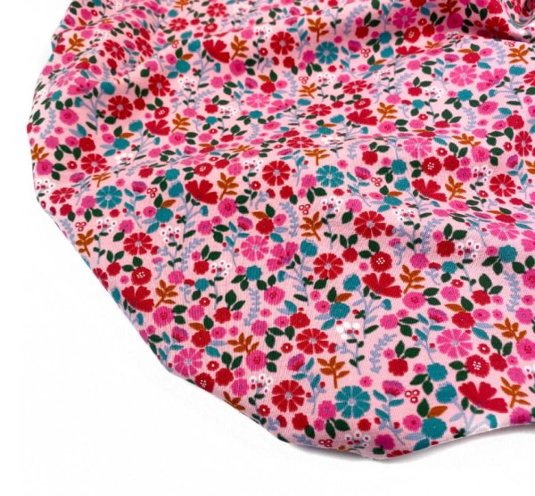Jersey - Flowers - rosa