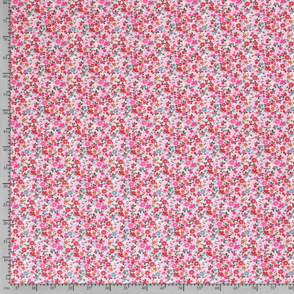 Jersey - Flowers - rosa