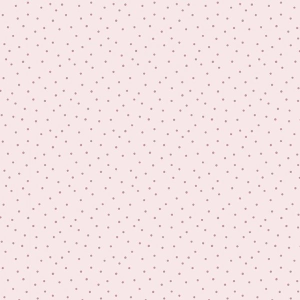 Jersey - Punkte - rosa metallic - Hygge - Rico Design