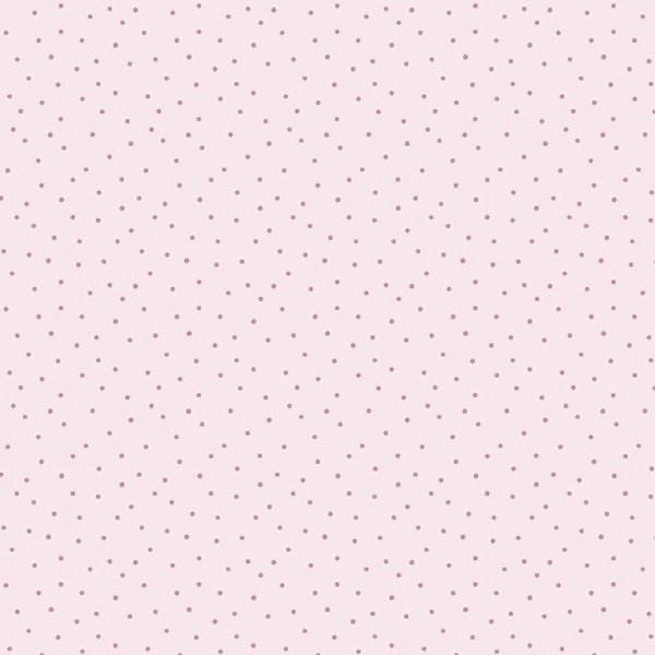 RESTSTÜCK 1,30m !!! - Jersey - Punkte - rosa metallic - Hygge - Rico Design