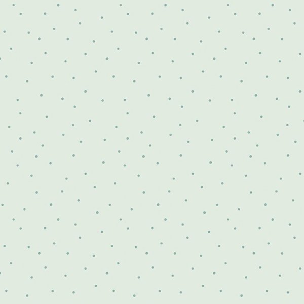RESTSTÜCK 0,40m !!! - Jersey - Punkte - mint metallic - Hygge - Rico Design