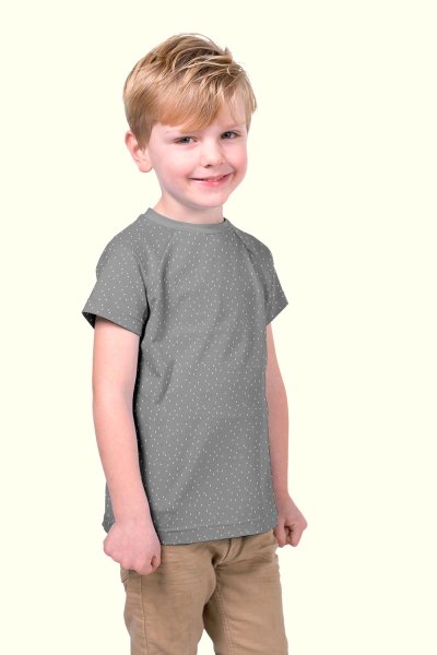 Jersey - Mini Drops - grau