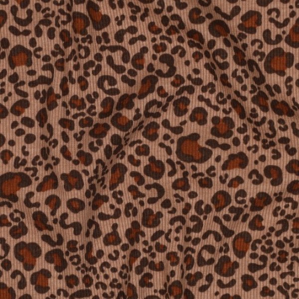 Rib Jersey - Roxy Leo - caramel/braun