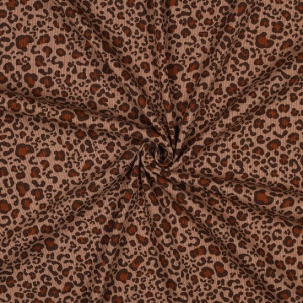 Rib Jersey - Roxy Leo - caramel/braun