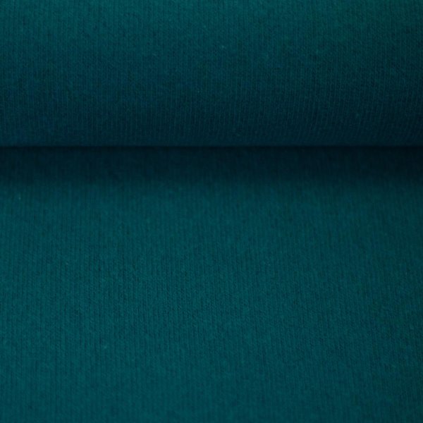 RESTSTÜCK 0,80m!!! - Strick - Bono - meliert - petrol - Swafing