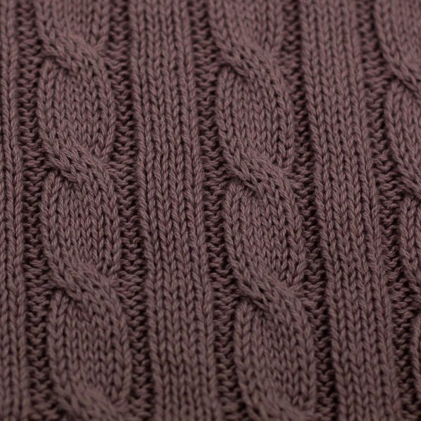 RESTSTÜCK 1,10m!!! - Zopfstrick - Sophie - uni mauve - Swafing