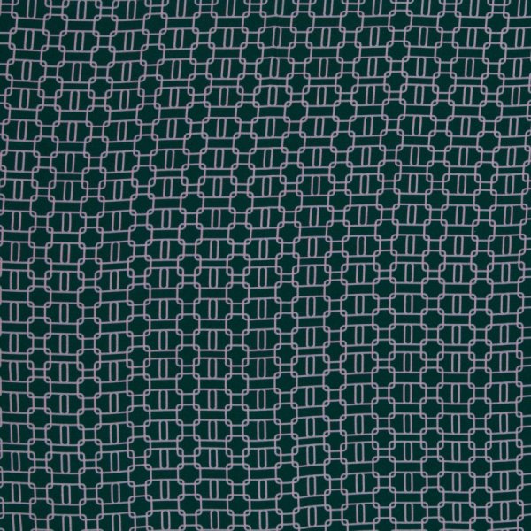 Viskose - Chain Twist - petrol/flieder - Geoluxe by Ki-ba-doo - Swafing