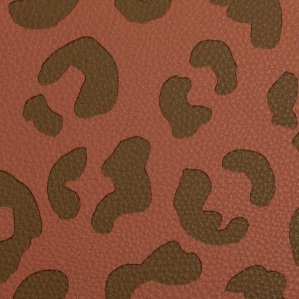 Kunstleder - Happy Leo - by Cherry Picking - terracotta/braun - Swafing