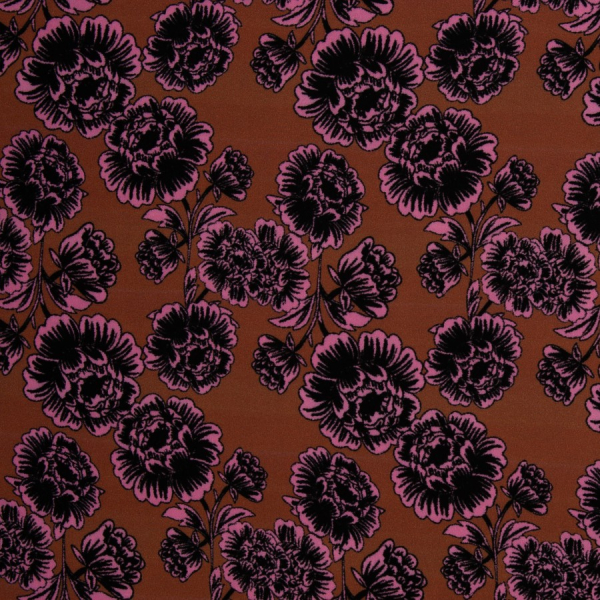Viskose - Poenis - rosa/terracotta - Opulence - Swafing by Cherry Picking