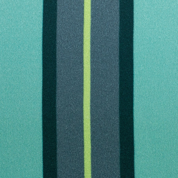 Viskose - Stripes - provincial blue/türkis - Bordure Studio - Swafing by Kibadoo