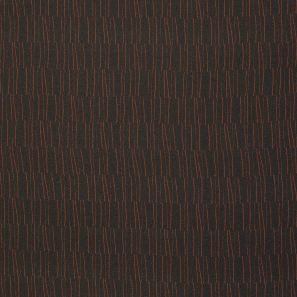 Viskose - Striple - bruscetta/peppercorn - Bordure Studio - Swafing by Kibadoo