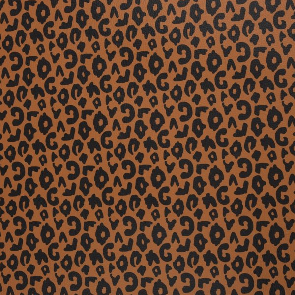 B-WARE!!!! - Kunstleder - Happy Collection - Leo - by Cherry Picking - ocker/schwarz - Swafing