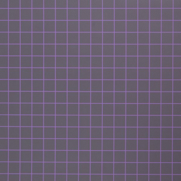Kunstleder - Happy Collection - Karos - dunkelgrau/flieder - Swafing by Cherry Picking