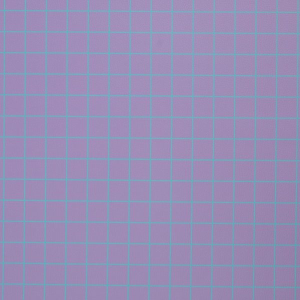 Kunstleder - Happy Collection - Karos - flieder/türkis - Swafing by Cherry Picking